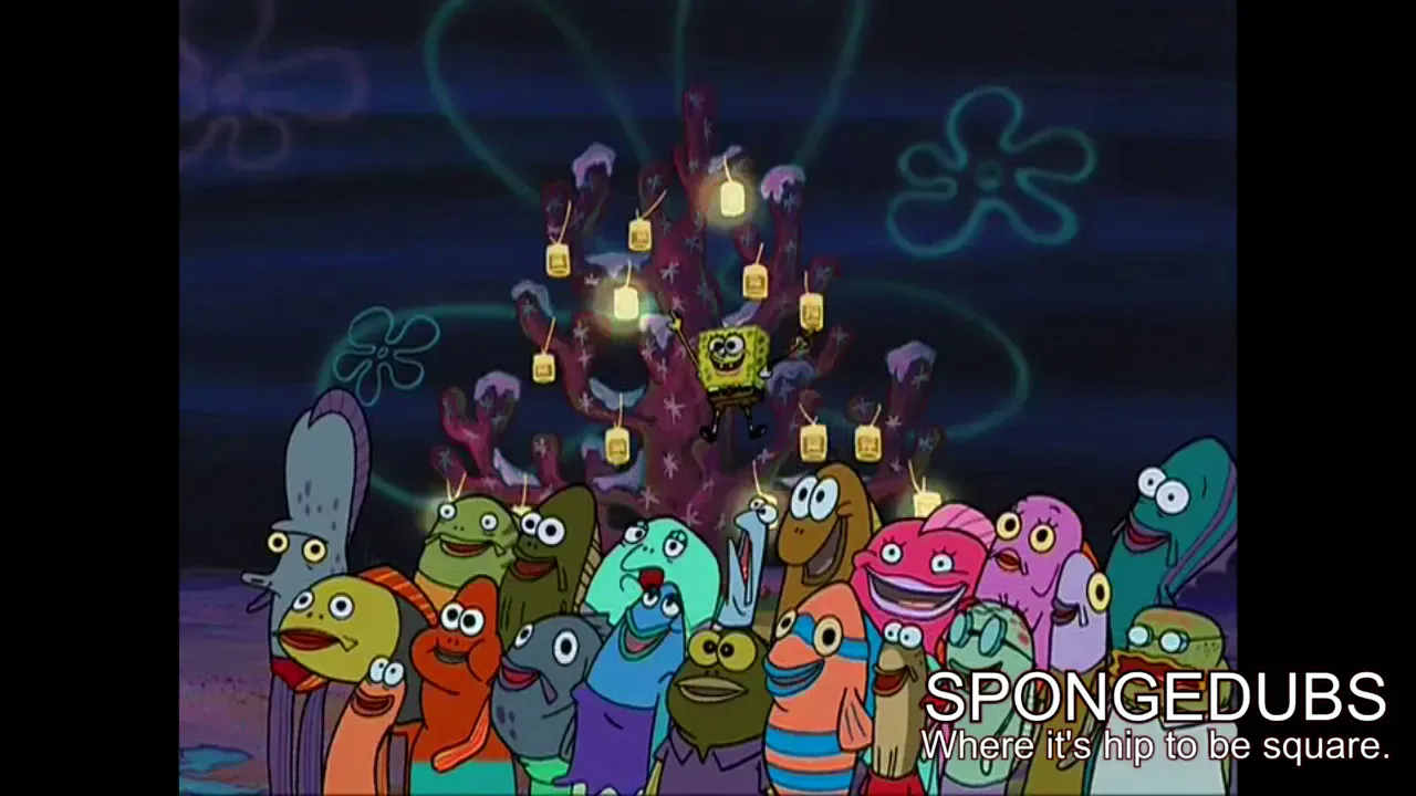 SpongeBob sings 'Fireflies' by Owl City