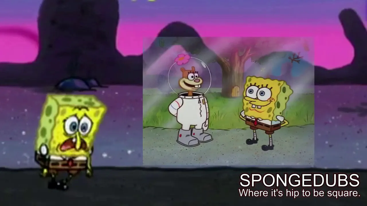 SpongeBob sings 'thank u, next' by Ariana Grande